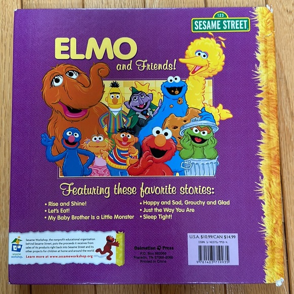 Sesame Steet Elmo & Friends storybook treasury - Picture 2 of 15